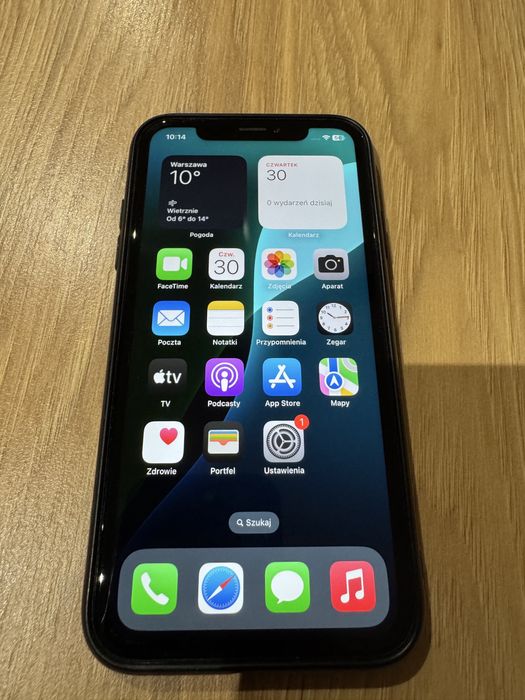 Iphone |REZERWACJA| XR 64GB czarny stan idealny