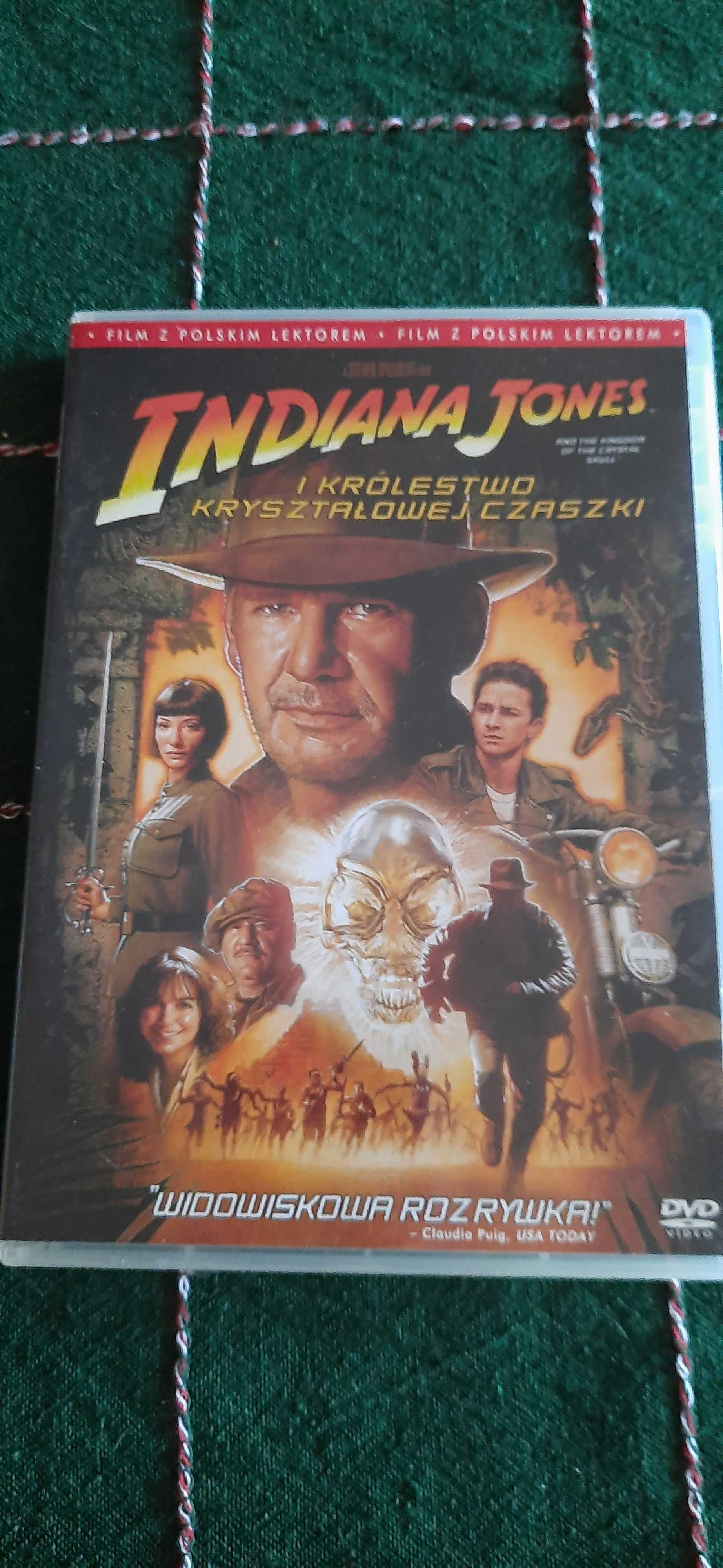 Film DVD Indiana Jones Królestwo kryształowej czaszki - Harison Ford