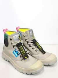 Buty / Botki / Trapery – Palladium Pampa Lite Overlab Neon Stone (36