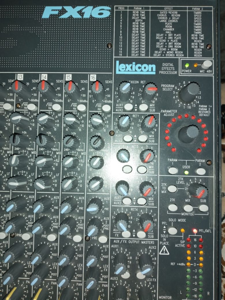 Mikser soundcraft FX16