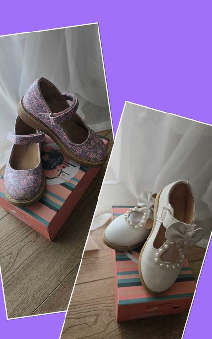 Нарядні туфлі для дівчинки на школу або свято