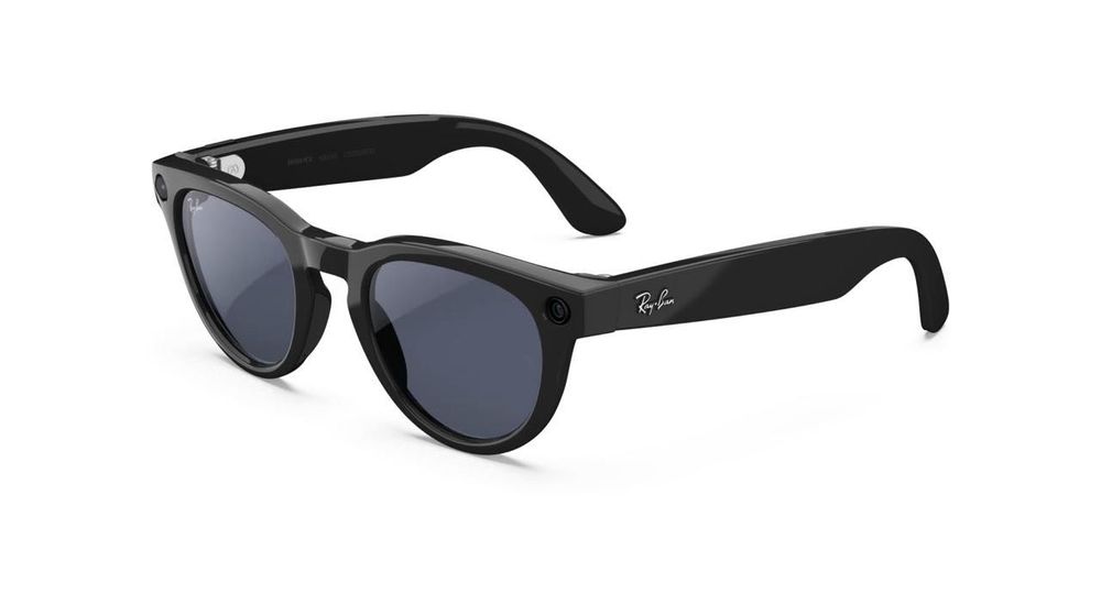 Gen 2 Ray Ban Meta RW4013 Headliner Shiny Black Transitions Sapphire