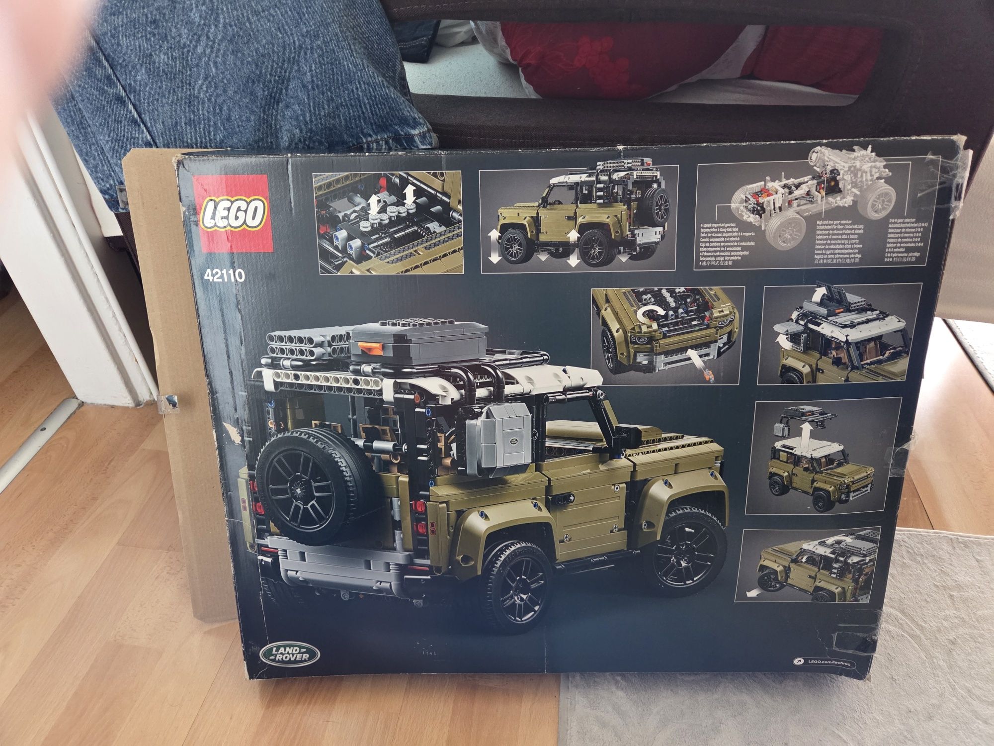 Lego Technic land rover defender 42110 DUŻY ZESTAW