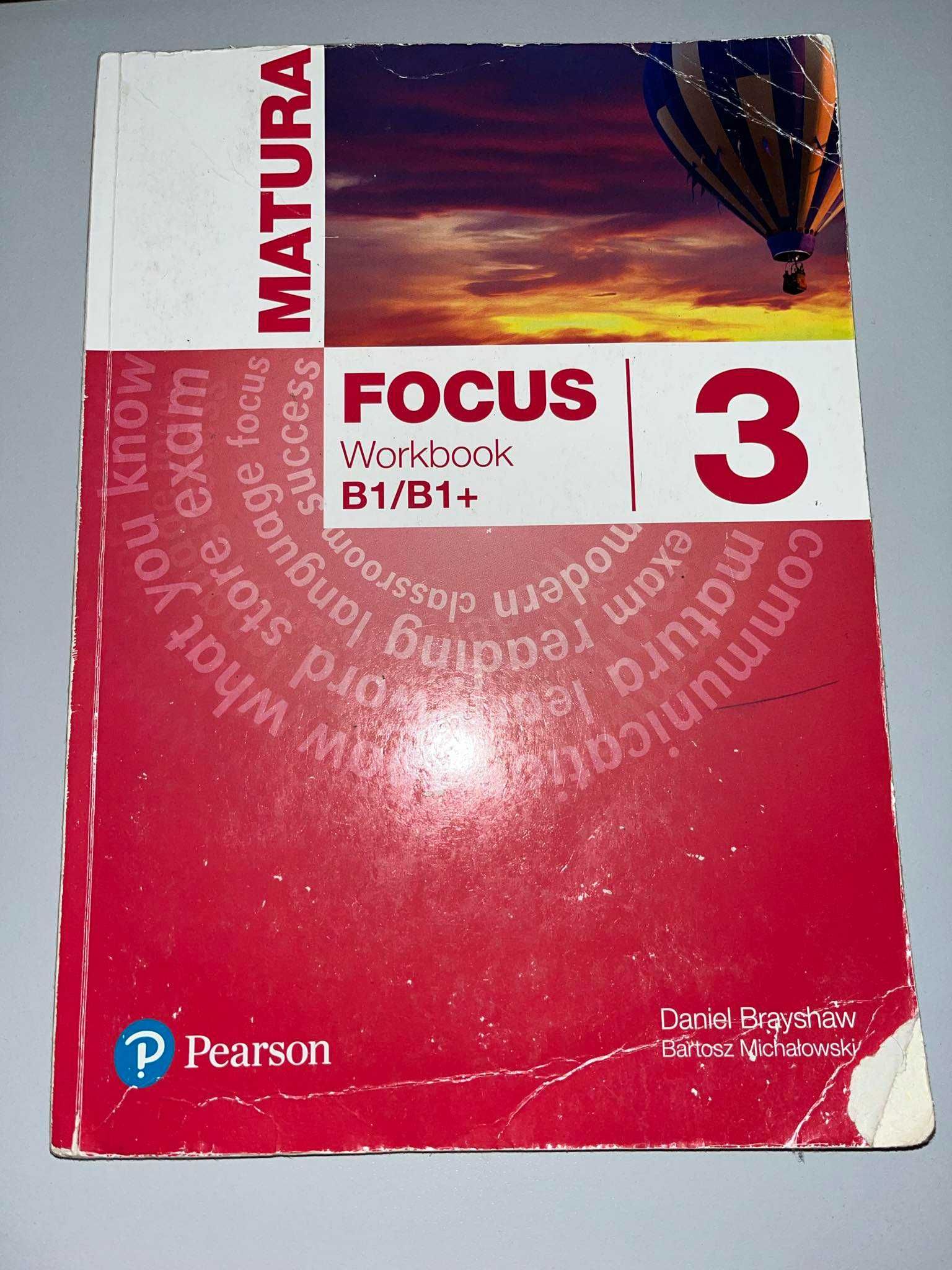 Zeszyt ćwiczeń Matura Focus 3 Workbook B1/B1+ Pearson