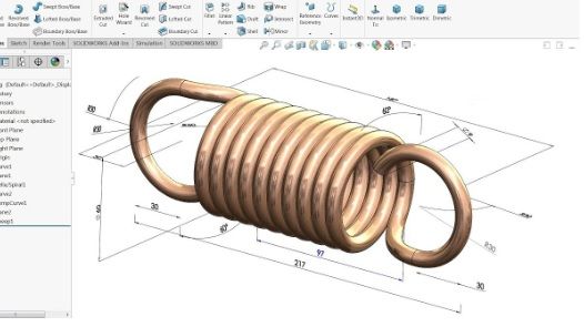 Solidworks, rysunek techniczny, modelowanie i złozenia