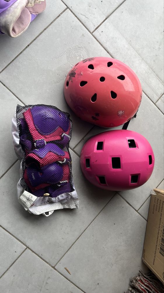 Capacete e protecoes