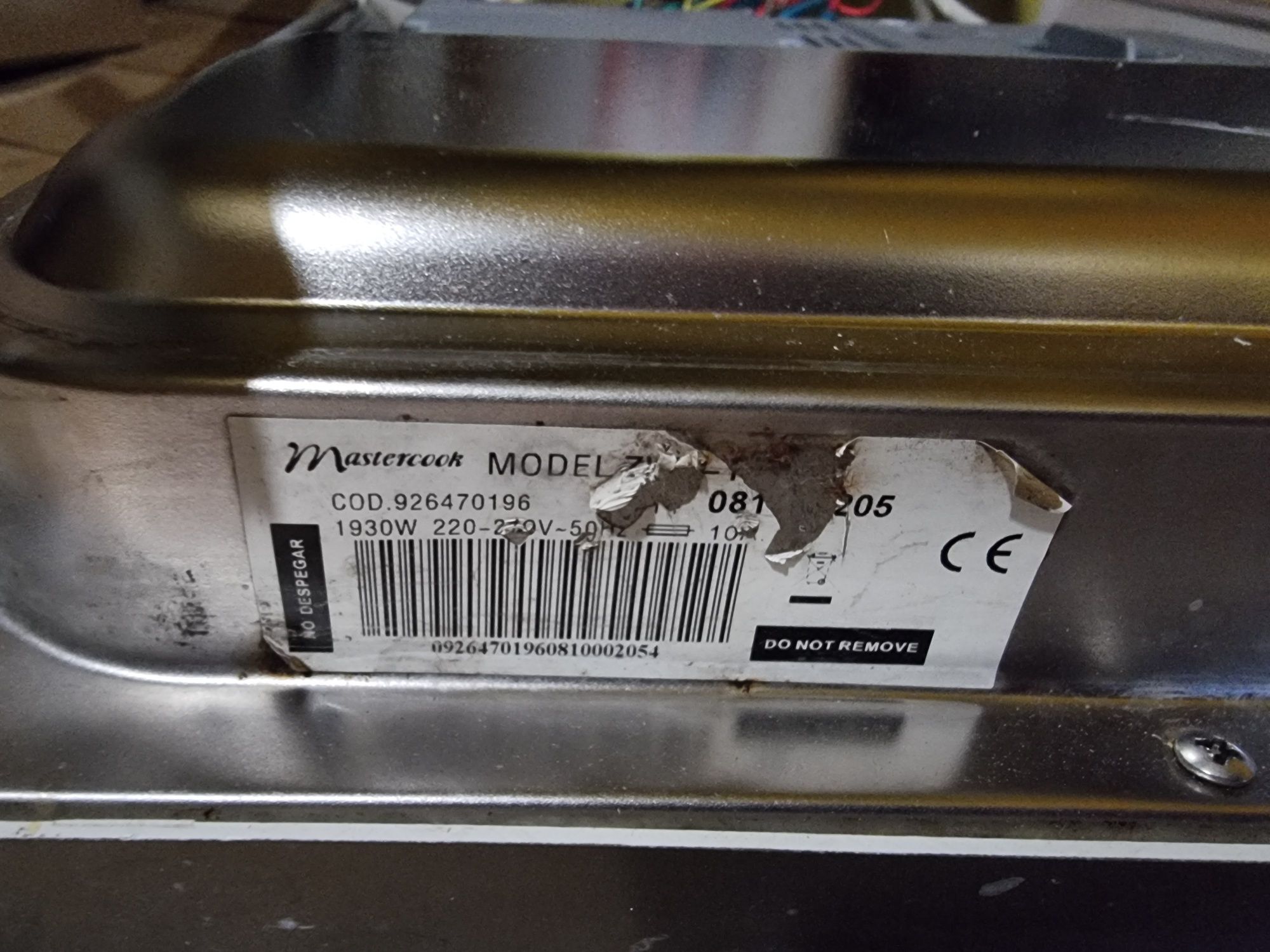 Drzwi zmywarki mastercook zwe-1445 panele, sterowniki, wiązka