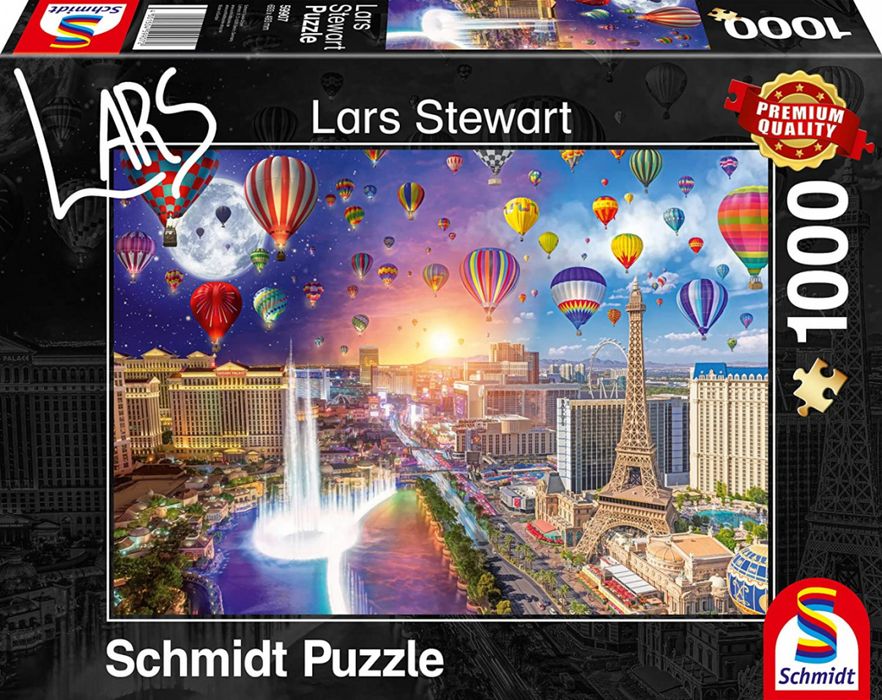 Schmidt Puzzle 1000 El L.stewart Las Vegas