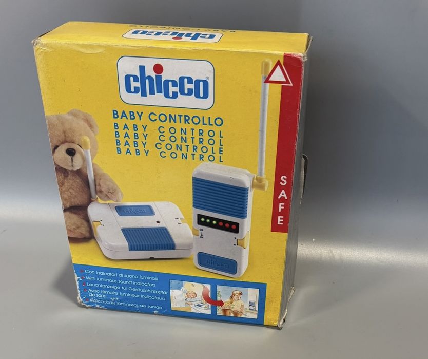 CHICCO Baby Control MPT 1336 elektroniczna niania z ory pudełkiem