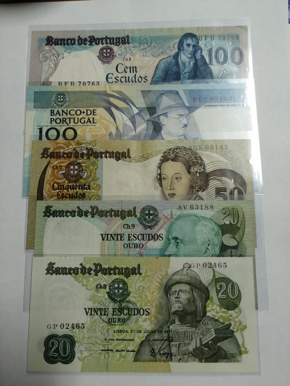 Notas de escudos