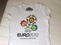 Koszulka damska Euro 2012 biały t-shirt S