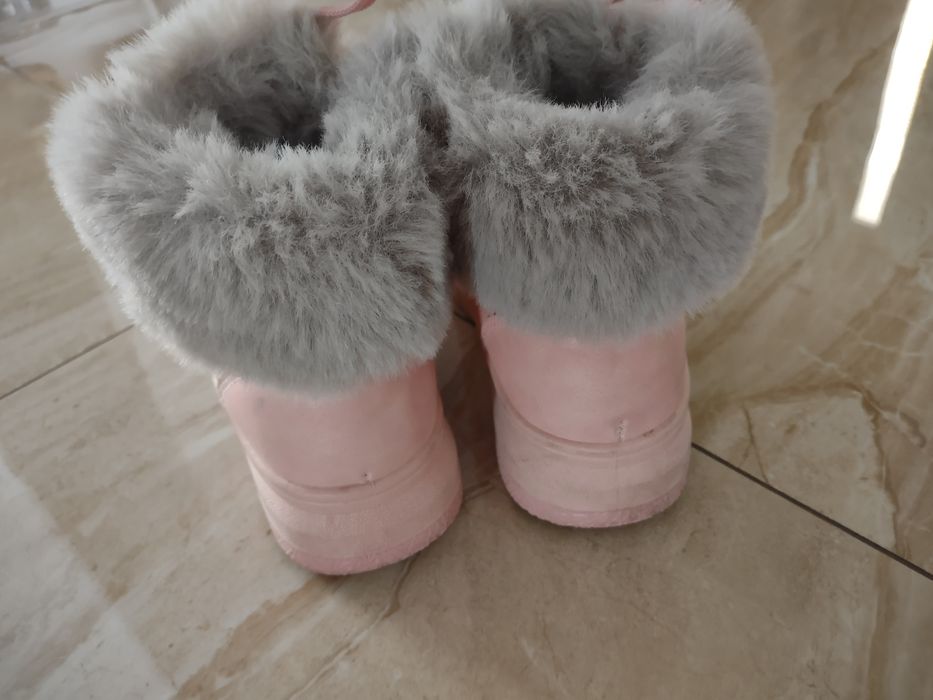 Buty zimowe dziewczęce r 36 (22cm)