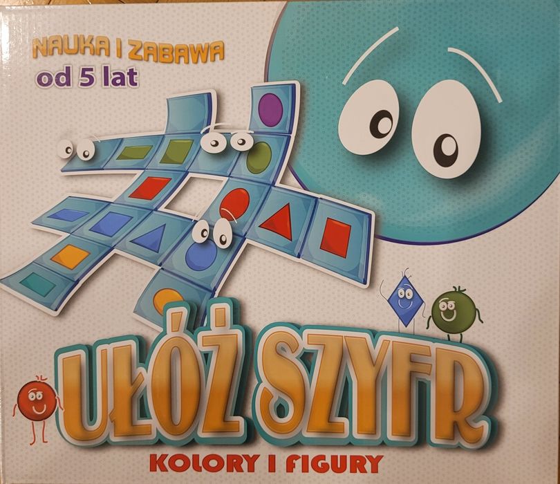 Ułóż Szyfr Kolory i Figury