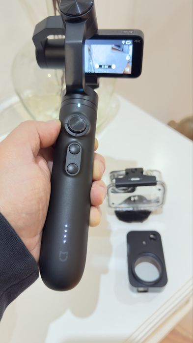 Action camm xiaomi 4k + gimbal