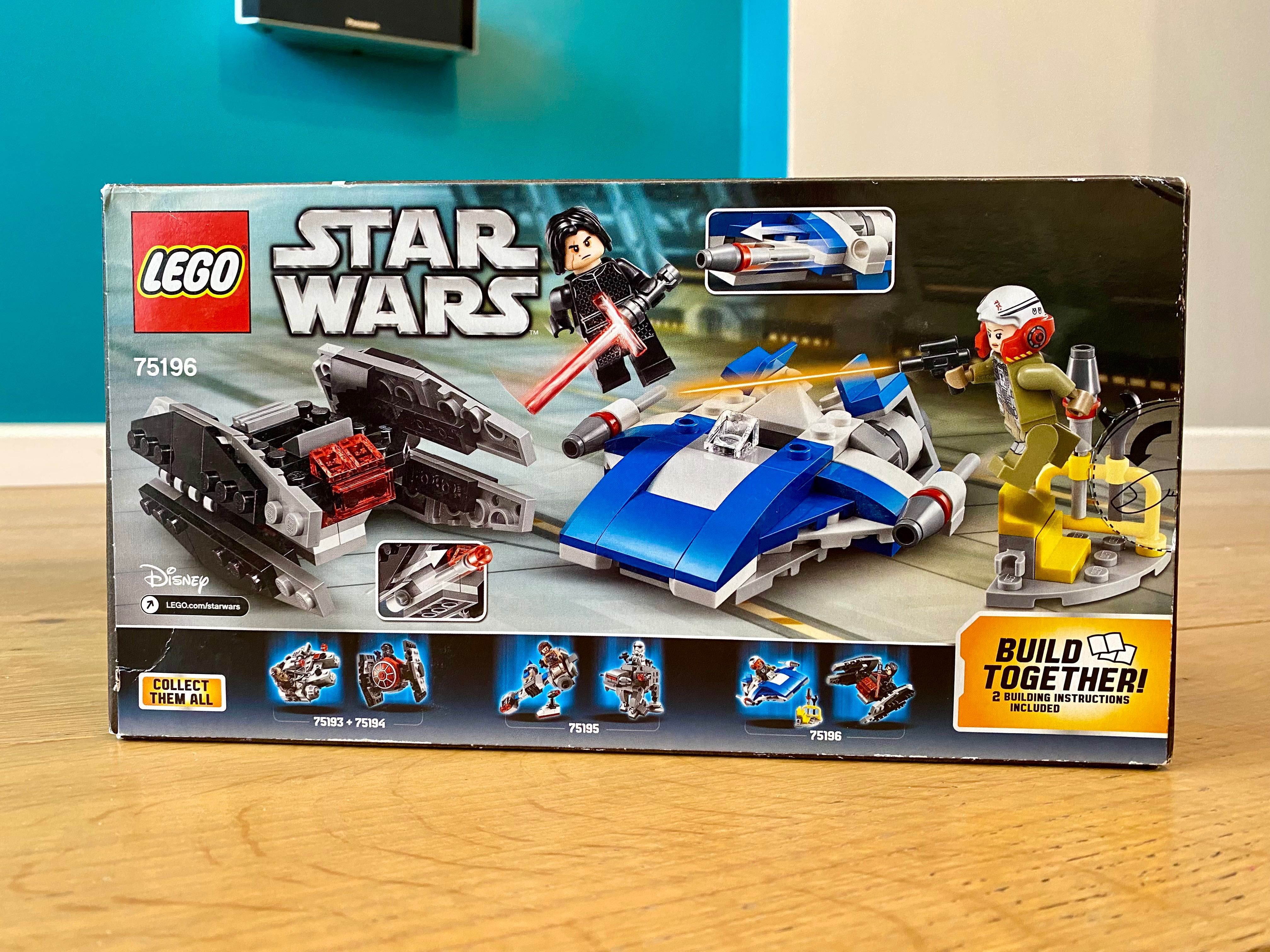 Lego 75196 A-wing vs TIE Silencer NOWE