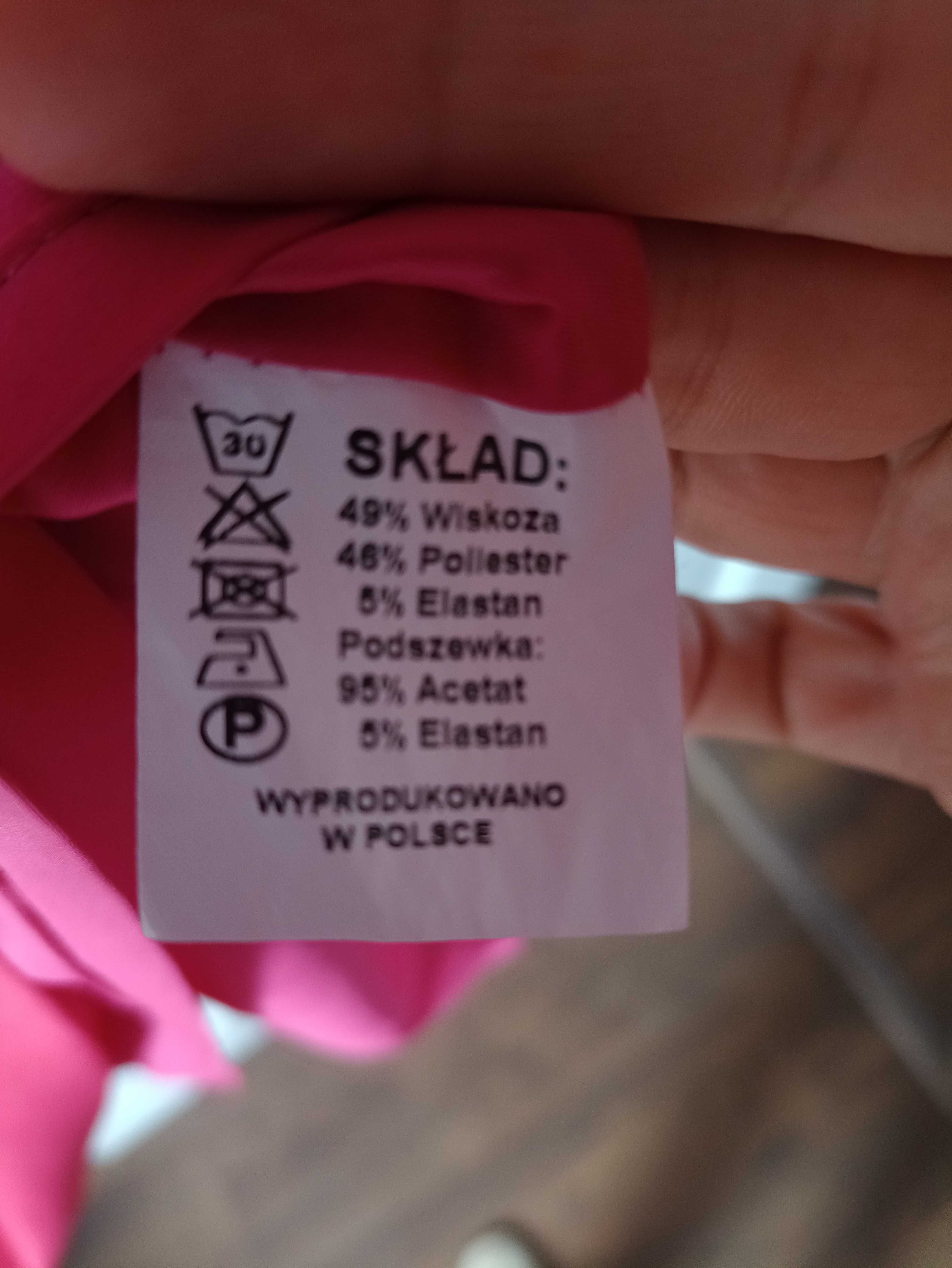 Sukienka fuksja 46