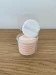 Discos powder puff - aplicação makeup novos