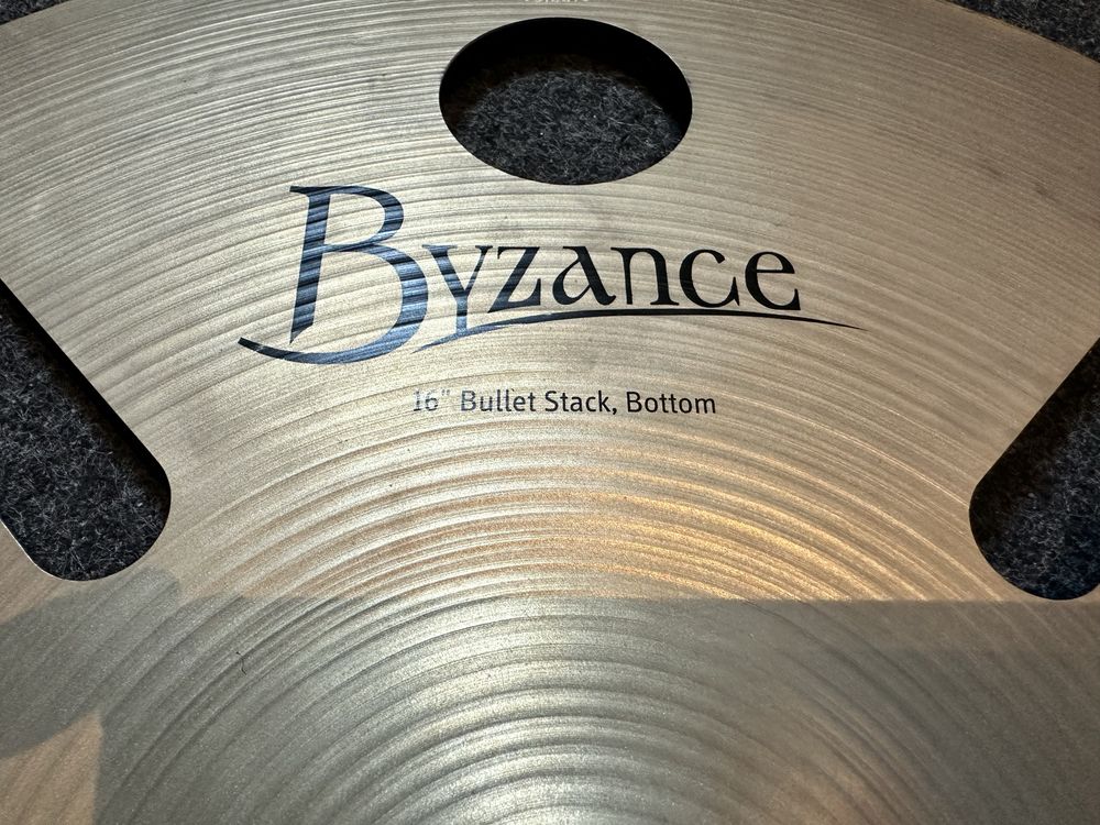 Meinl Byzance Bullet Stack 12/16” Luke Holland signature