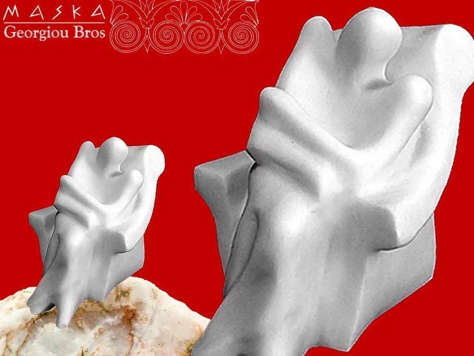 Figura nowoczesna - alabaster grecki