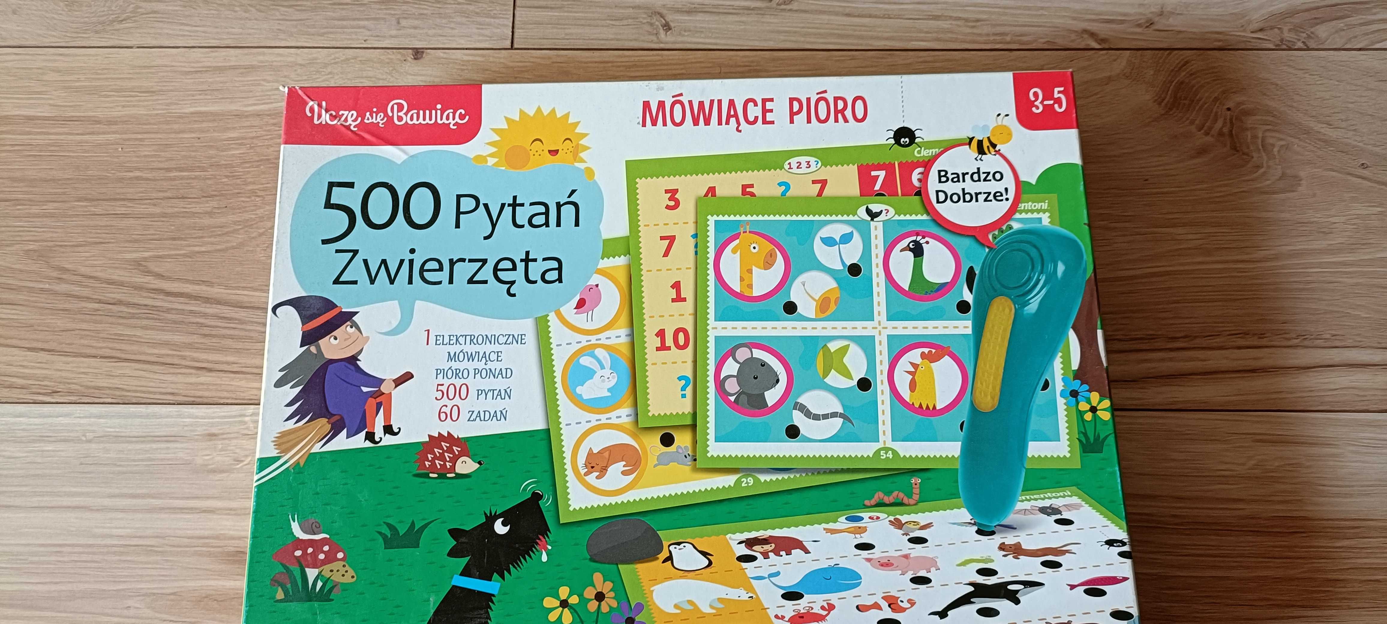 Super Oferta Gra edukacyjna Clementoni  Uczę się bawiąc 500 pytań