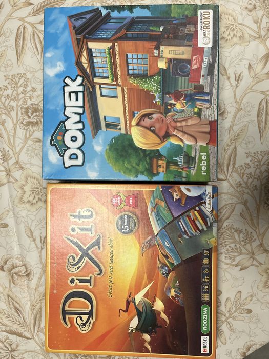 Gry planszowe: Dixit Classic i Domek