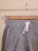 George zgrabne, cieplutkie spodnie cotton joggers popiel r 2-3/92-98