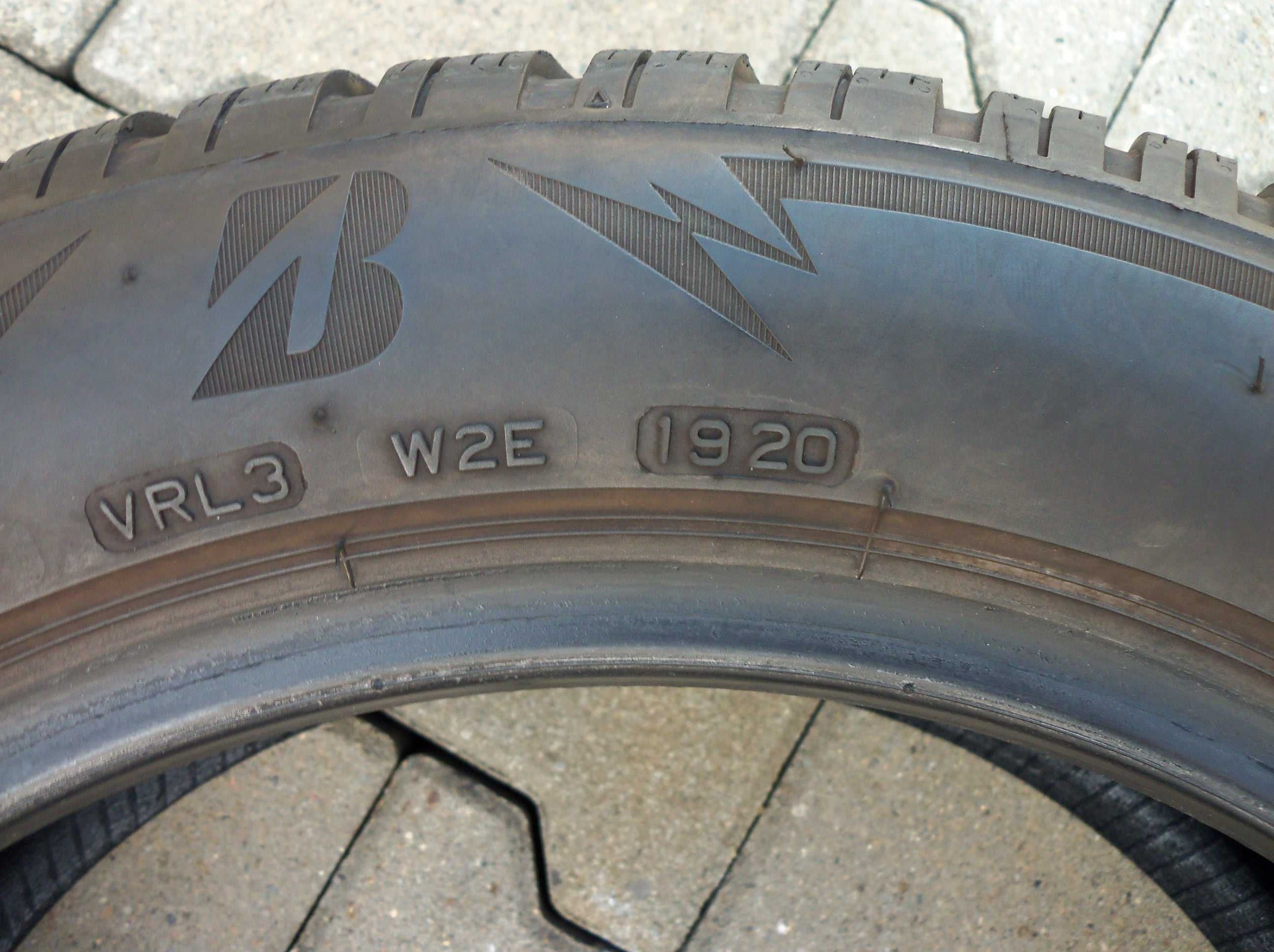 opony zimowe zima 195/55R16 BRIDGESTONE Blizzak LM005 20rok. 7mm.