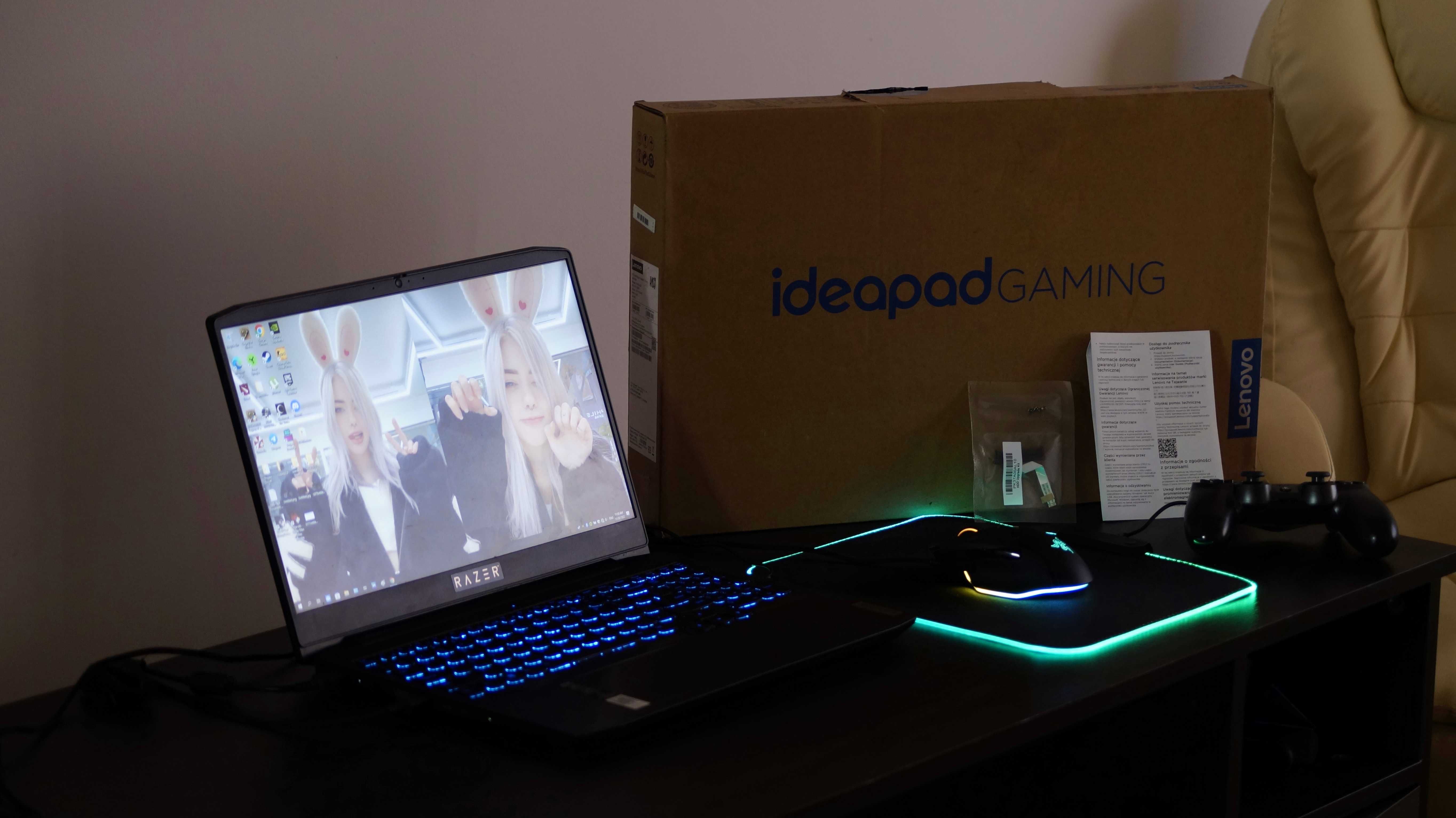 Lenovo IdeaPad Gaming  gamingowy laptop do gier