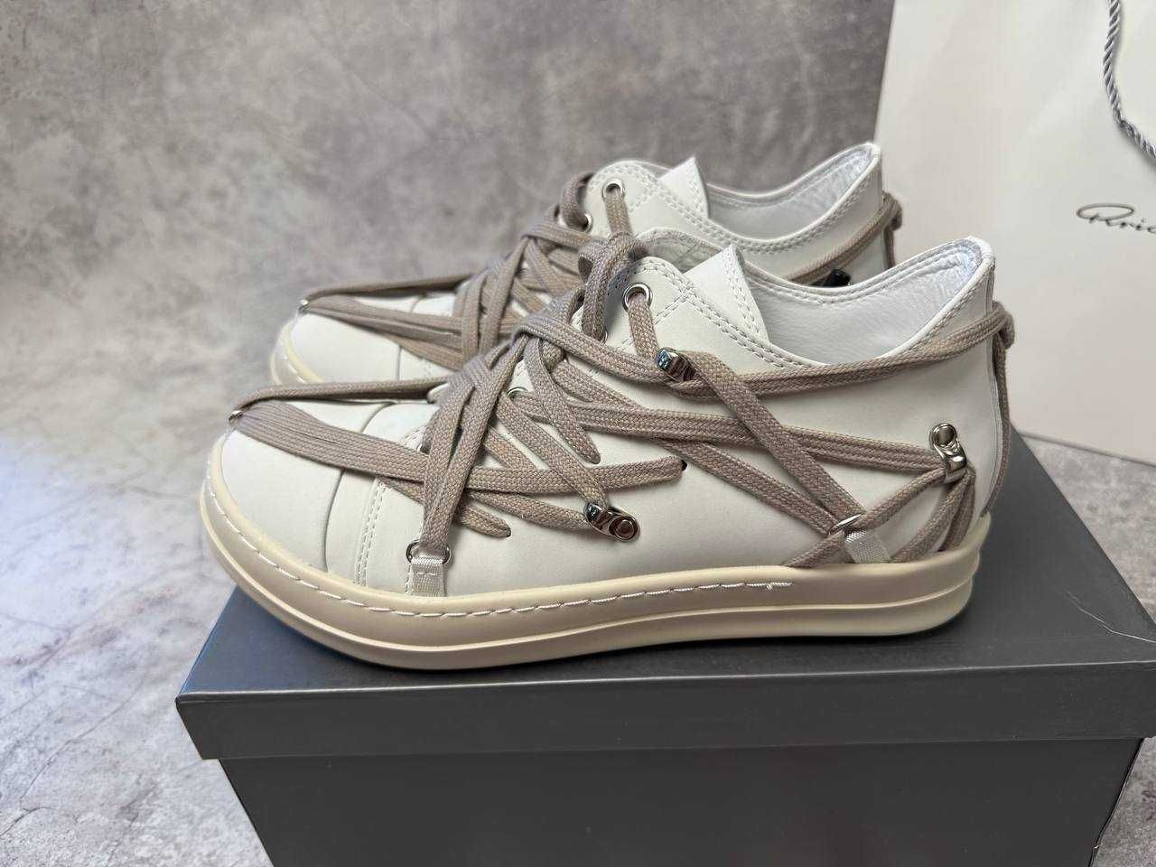 В УКРАЇНІ! Кросівки Rick Owens Hollywood Megalace low | 44 45 opium