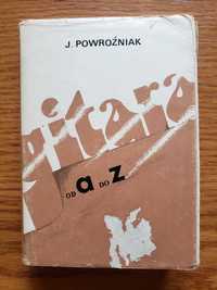 Gitara od A do Z - Józef Powroźniak. Polskie Wydawnictwo Muzyczne 1989