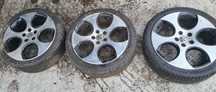 VW Golf V GTI felga aluminiowa 7.5x18H2 ET51 opona 225/40 R18