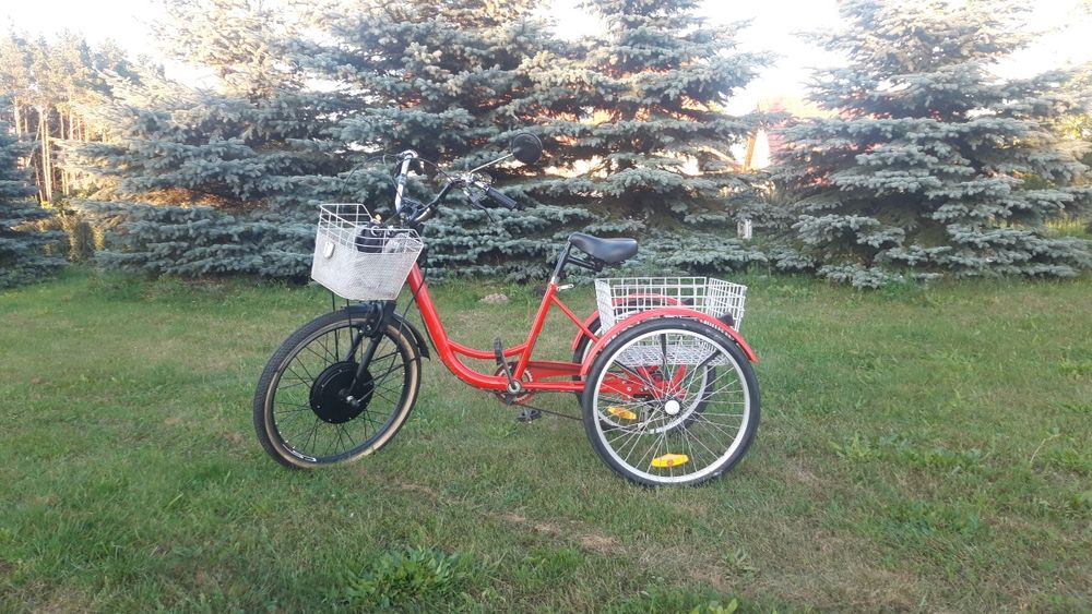 Rower 3 kołowy elektryczny