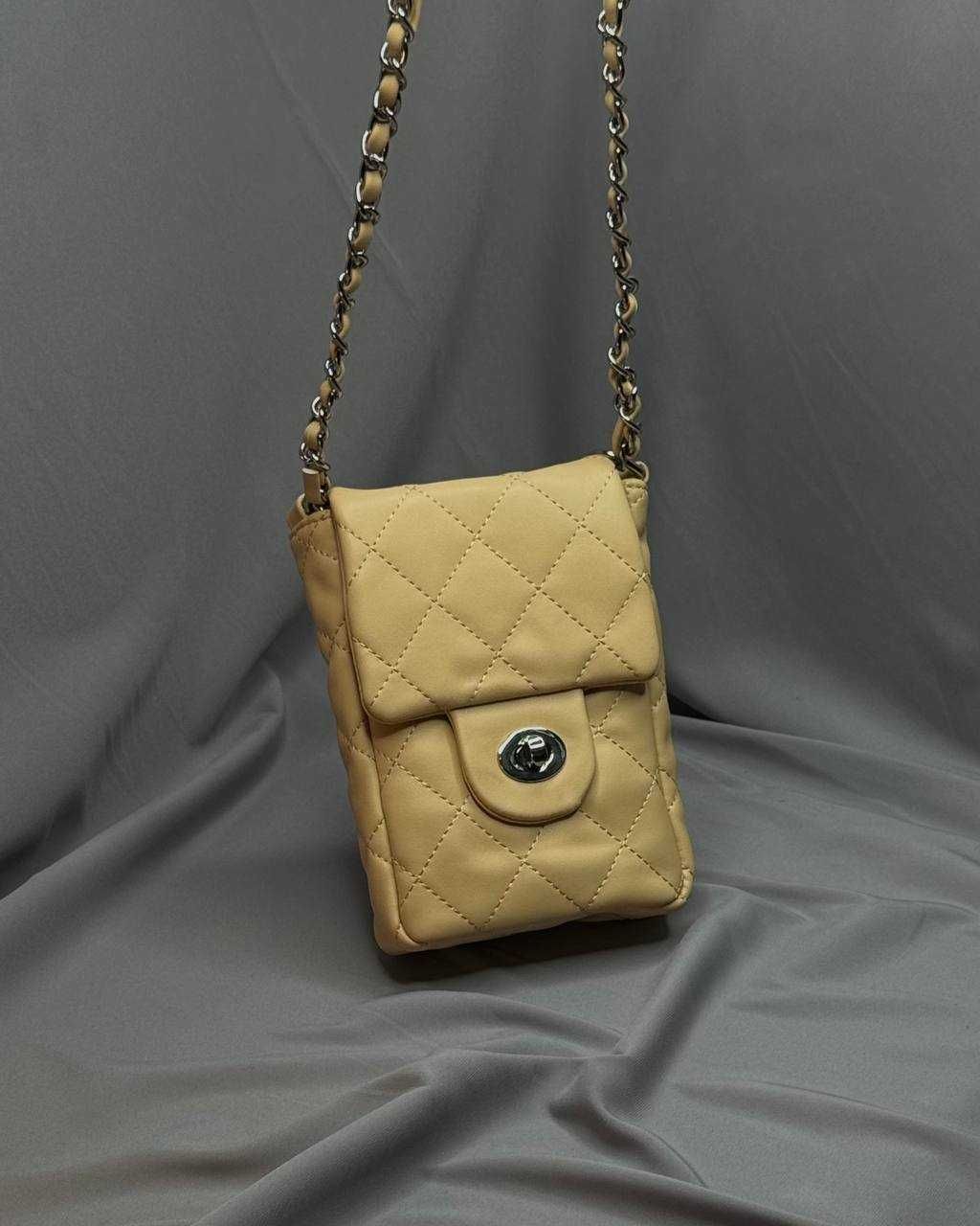Шкіряна жіноча сумочка клатч для телефону/ Сумка гаманець через плече.