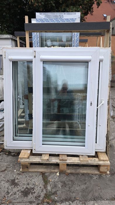 Okno pcv z demontażu  85 x 141