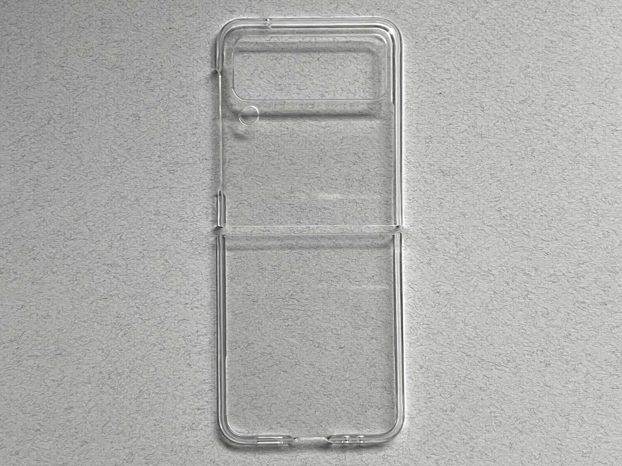 Samsung Flip 3 чохол пластик прозорий накладка чехол CLEAR Plastic 4 5