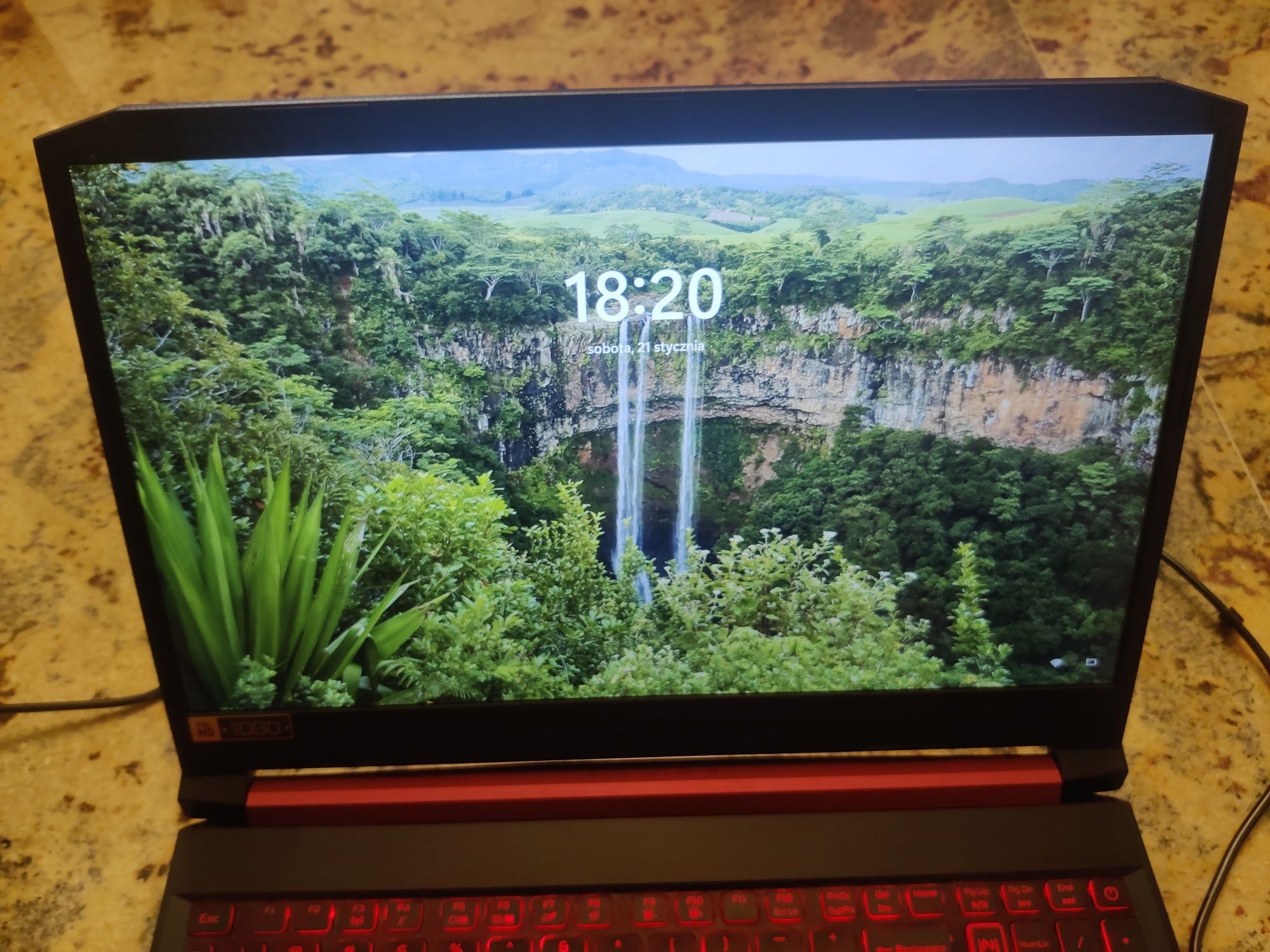 Acer nitro 5 i7-9750H gtx 1650 16 gb 512ssd