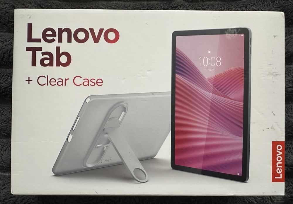 Lenovo Tab + clear case планшет TB311FU 4/128 gb Polar Blue
