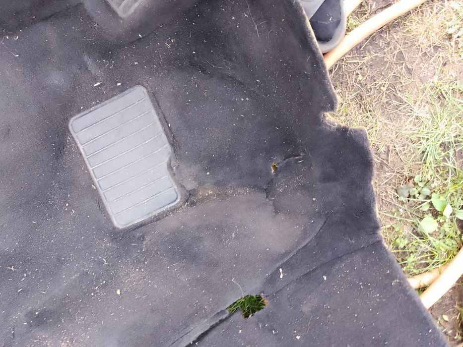 Ковер салона бмв е38.черный