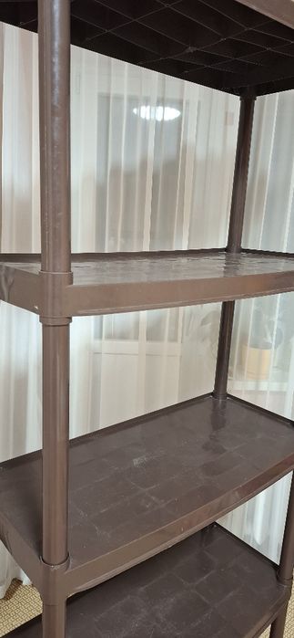 Стелаж полиця пластиковий 1800x370x820 мм