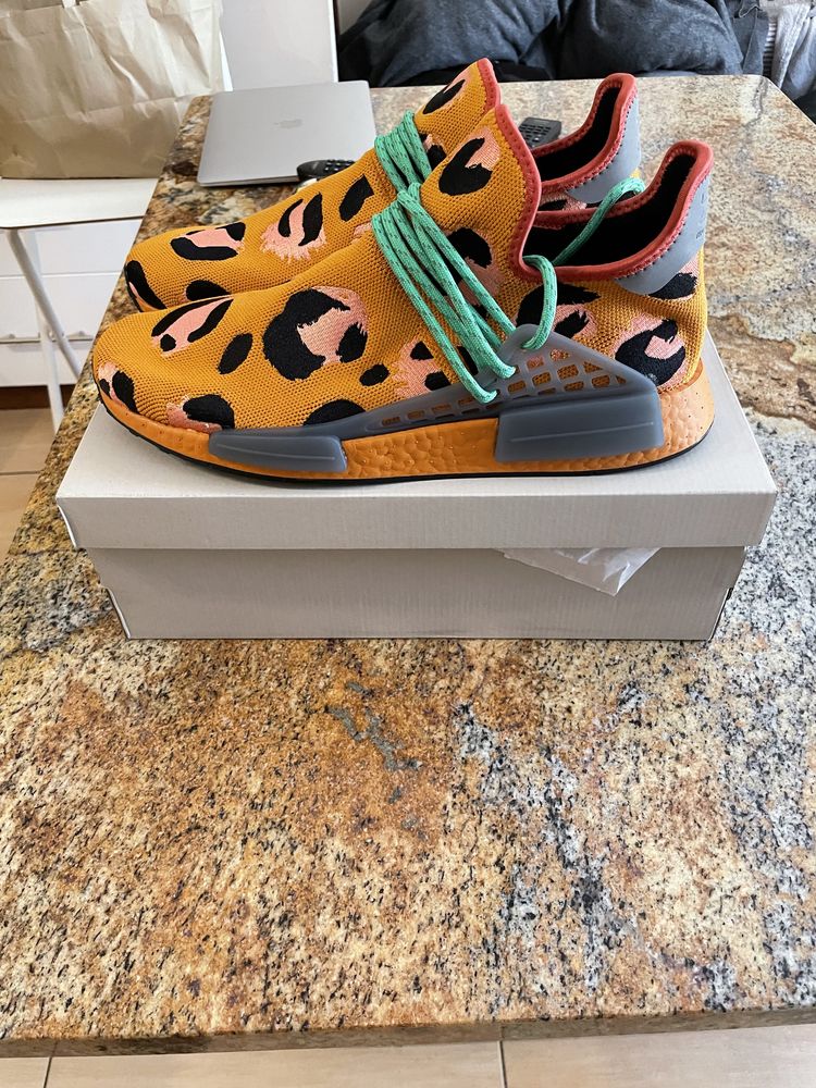 Adidas HU NMD Animal Pharrell Williams roz 47.5 / 12.5
