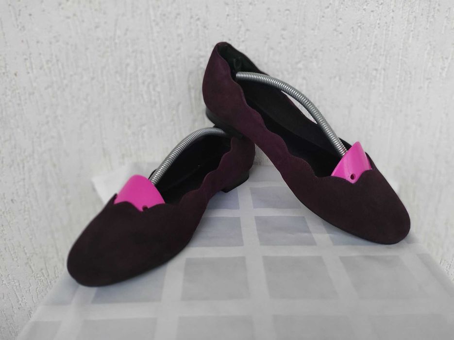 Туфли,балетки кожанние marks spencer collection р.39