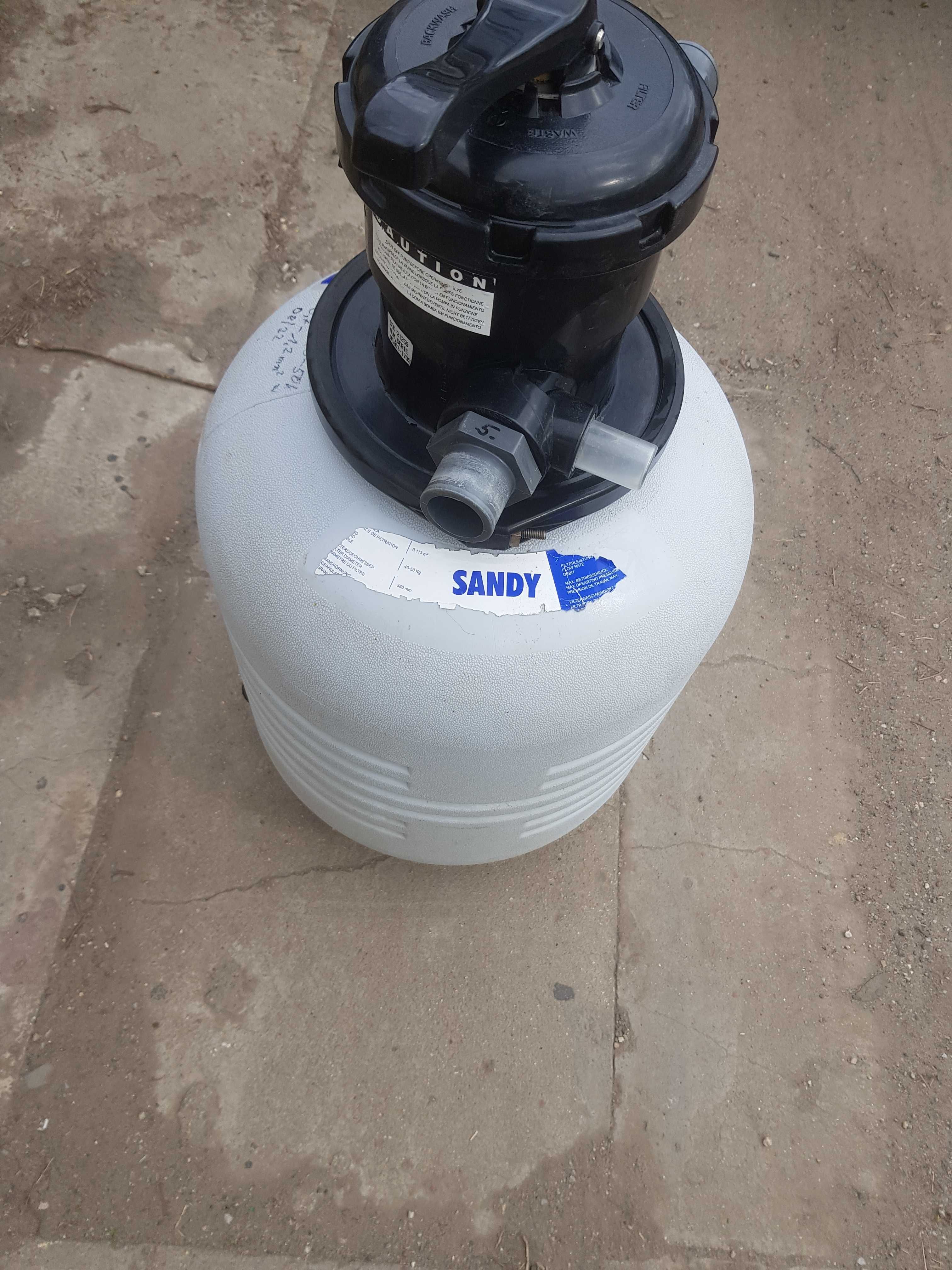 Bardzo Duży filtr Piaskowy 50kg basenowy do dużych basenów basenu