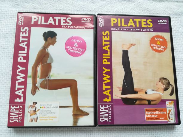 płyta dvd shape sport fitness, łatwy pilates w sam raz na lato