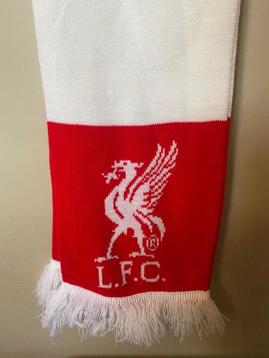 Szal piłkarski pasiak - LIVERPOOL F.C. - UNIKAT