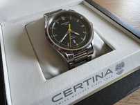 CERTINA DS-2 PRECIDRIVE zegarek szwajcar bransoleta stan igła