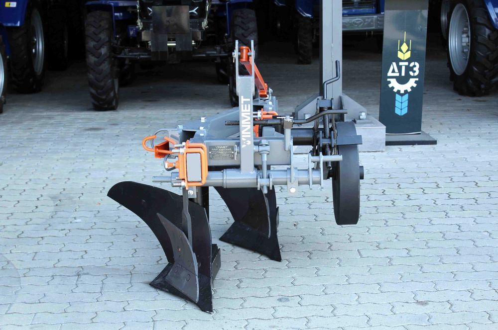 ПОСИЛЕНИЙ та ПОТУЖНИЙ Плуг навісний VINMET 2х20 вінмет ВЕЛИКЕ Колесо