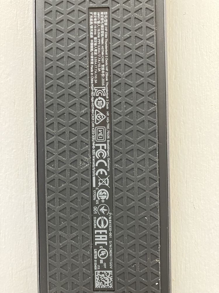 Stacja dokujaca HP ZBook 200W TB3 Dock