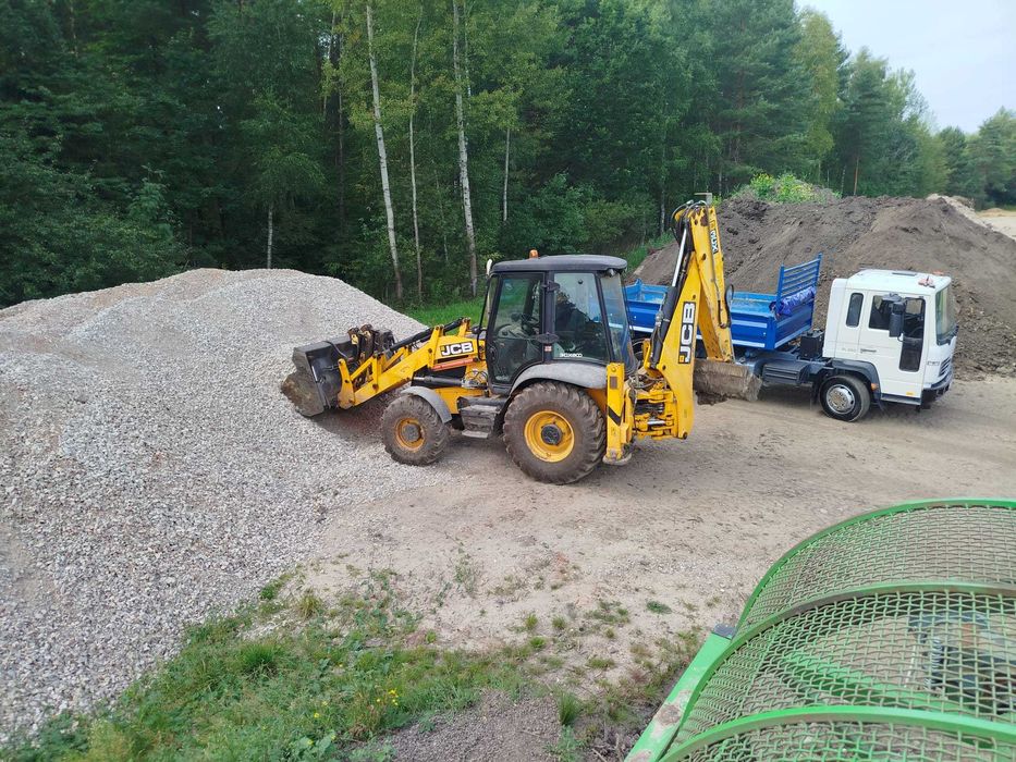 Ziemia Piasek Kruszywa Siana Czarnoziem Humus Ogrodowa TRANSPORT