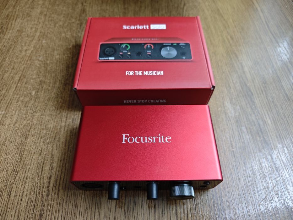 Focusrite Scarlett Solo 3 ідеал