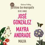 2 bilhetes José Gonzalez